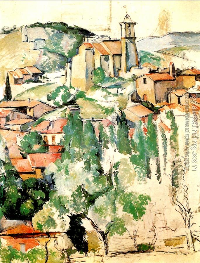 Paul Cezanne : The Village of Gardanne